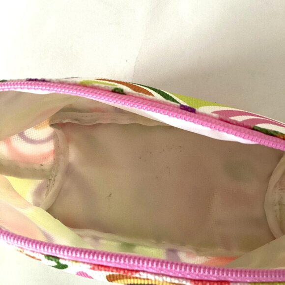 Clinique Makeup Cosmetic Bag Hair Scrunchie Sunglasses Eyeglass Soft Case Holder - Picture 5 of 5